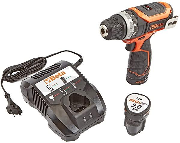 Taladro atornillador BETA 1972/12 ultracompacto 12V