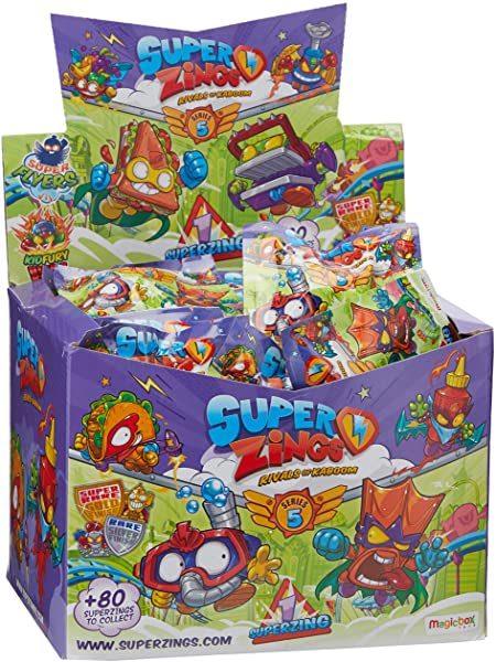 Pack 50 figuras SuperZings Serie 5