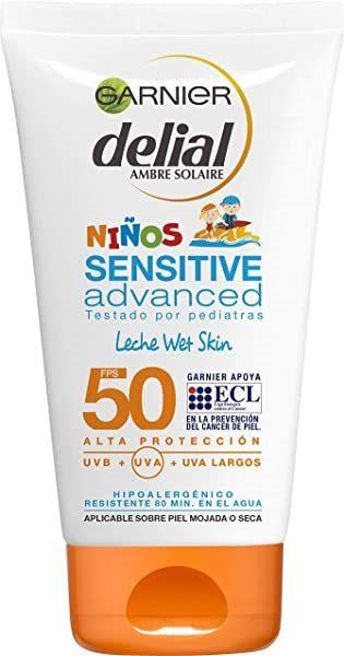 Protector Solar Garnier Delial Niños Sensitive Advanced de 150ml