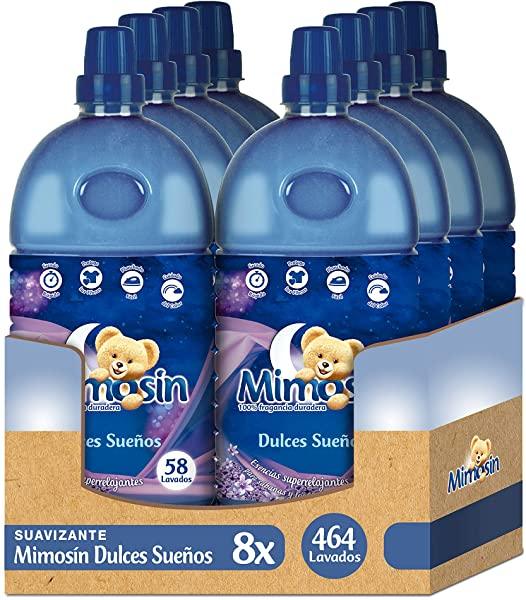 Pack de 8 Suavizante Mimosín Dulces Sueños para 464 lavados