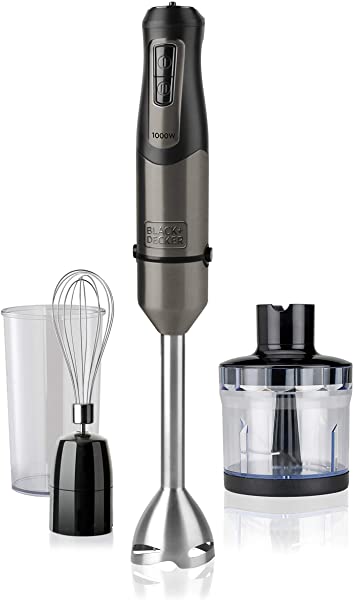 Comprar Batidora de Mano Black+Decker BXHB1000E + 3 accesorios Batidora de Mano Black+Decker BXHB1000E + 3 accesorios