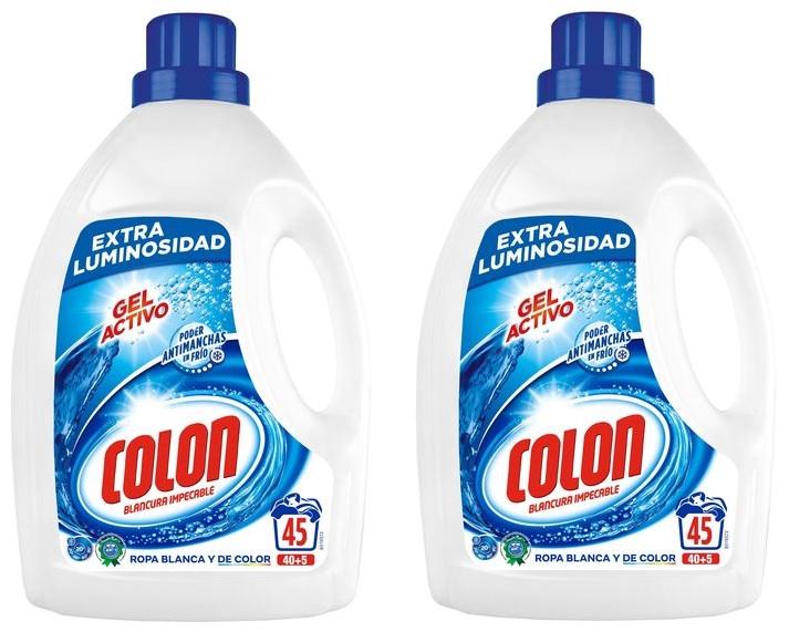 Colon Detergente Gel Pack de 2 (45 Lavados)