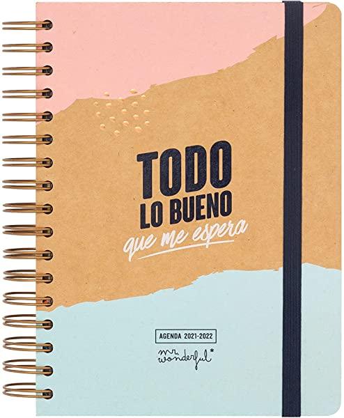 Mr. Wonderful Agenda clásica 2021-2022 Día por página