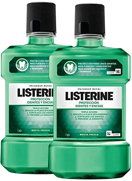 Listerine - Enjuague Bucal Protección Dientes y Encías