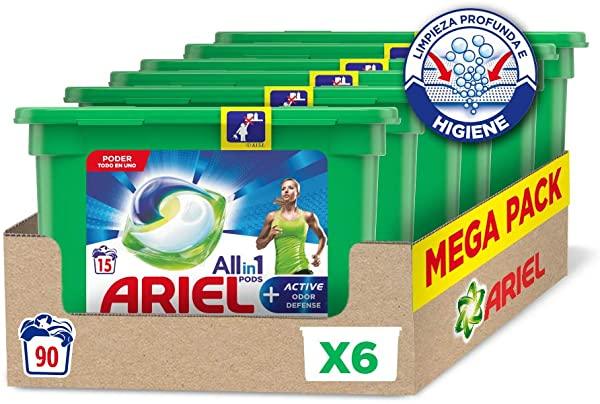 Comprar Ariel Allin1 Pods Active - Detergente 90 Ariel Allin1 Pods Active - Detergente 90