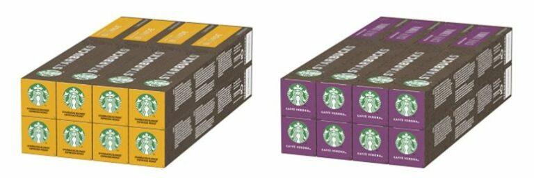 Pack 8 x 10 Cápsulas Starbucks Nespresso