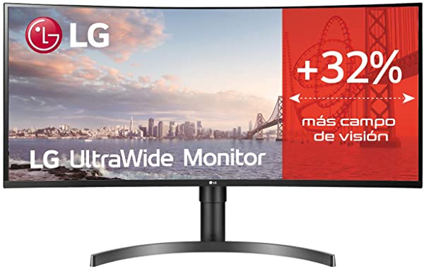 Monitor Curvo Ultrapanorámico LG 35WN73A-B