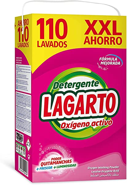 Detergente Lagarto Oxígeno Activo Formato XXL