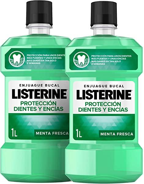 Pack 2 Enjuague Bucal Listerine Bucal Menta fresca