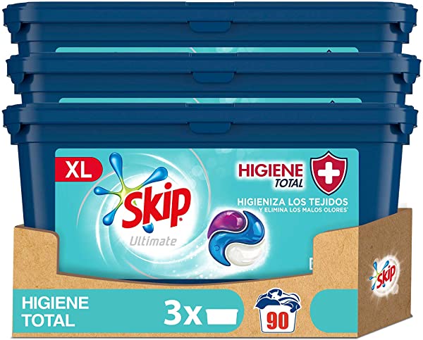 ¡Chollo! Detergente en Cápsulas Skip Ultimate Higiene Total