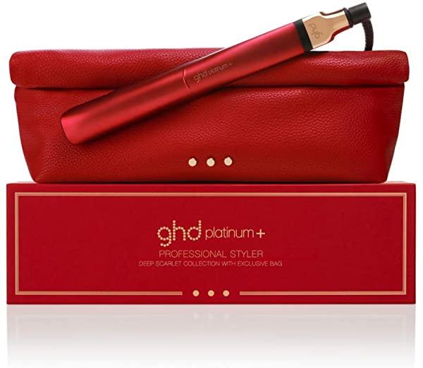 Plancha del pelo ghd Platinum+ Rojo Deep Scarlet