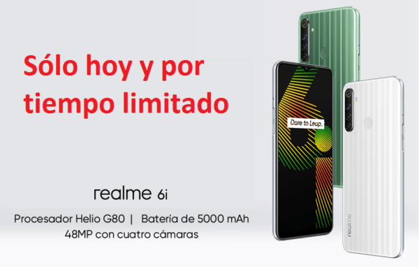 Smartphone Realme 6i barato