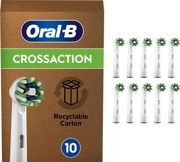 Pack 10 cabezales Oral-B CrossAction