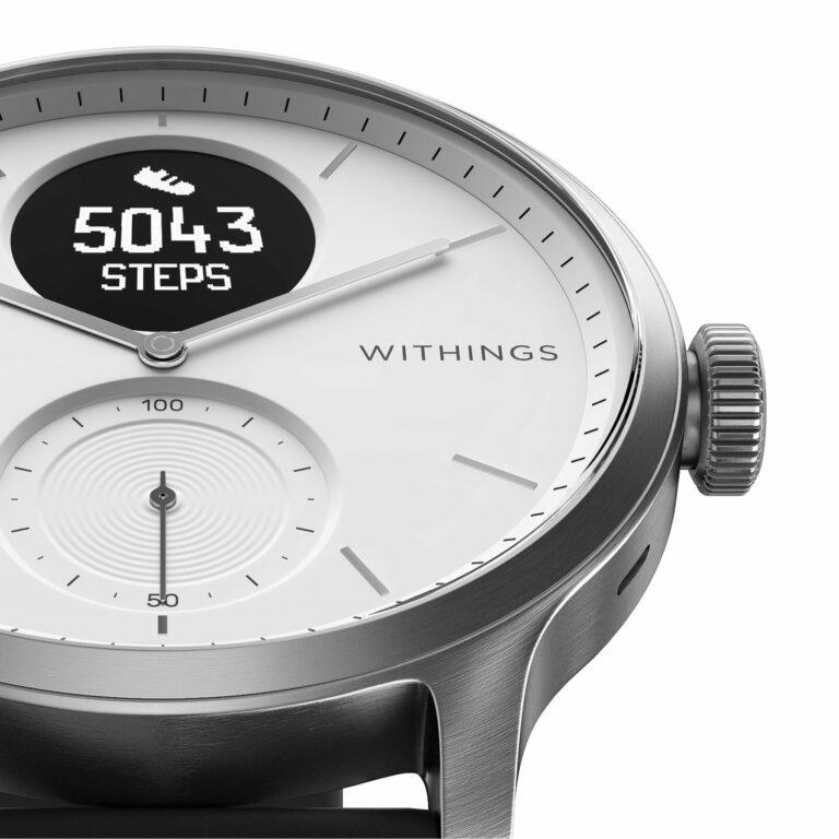 Reloj inteligente Withings ScanWatch con ECG, tensiometro y oximetro