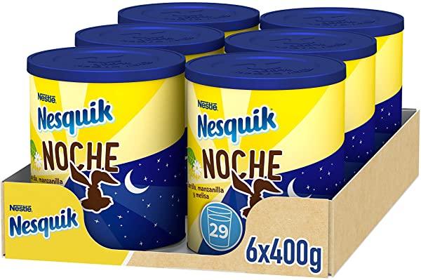 Pack x 6 NESTLE NESQUIK Noche 400g
