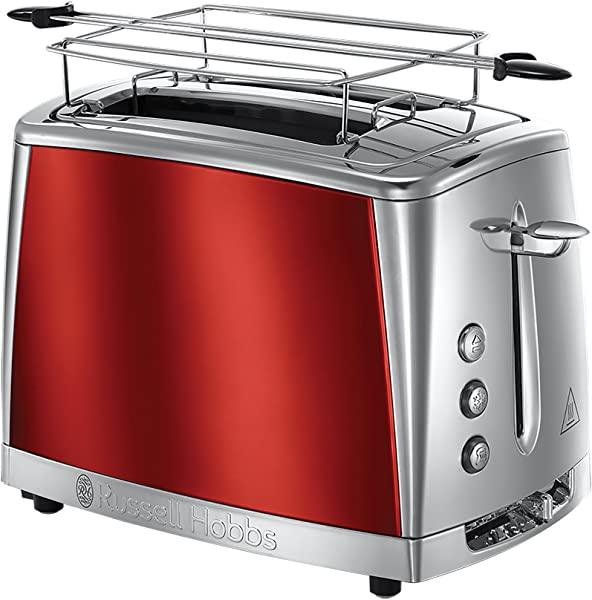 Tostadora Russell Hobbs Luna Solar Red