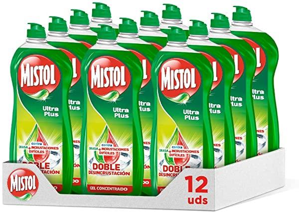 Mistol Ultra Plus Lavavajillas Líquido