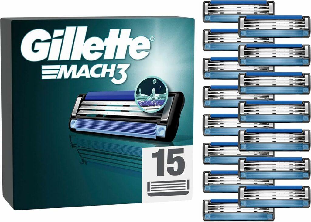 Comprar Pack 15 recambios Gillette Mach3 Pack 15 recambios Gillette Mach3
