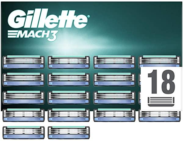 Pack 18 recambios Gillette Mach3