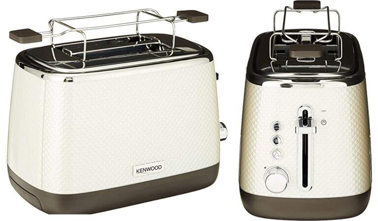 Tostador de diseño Kenwood Mesmerine TCM811WH de 2 ranuras