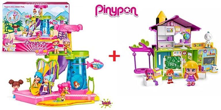 Pack Parque Acuático Pinypon Wow Water Park + el Cole