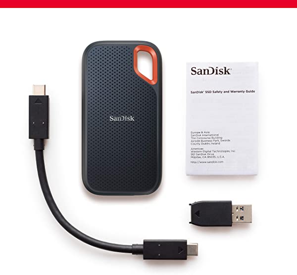 SanDisk Extreme SSD portátil de 1 TB