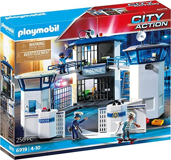 PLAYMOBIL City Action - Comisaría de Policía con Prisión (6919)