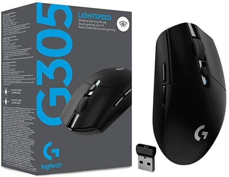 Ratón Logitech G305 LIGHTSPEED Programable
