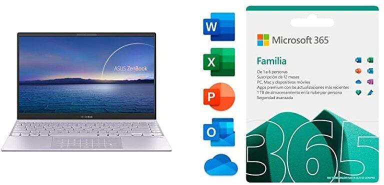 Portátil Asus ZenBook UX325 + Office 365