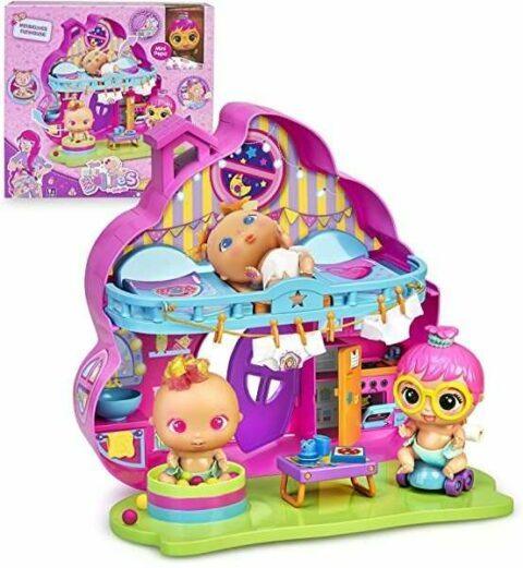 The Bellies From Bellyville – Mini Rosie’s Car – Voiture Pour 4 Mini-poupées Avec Autocollants Et Biberon – Dès 3 Ans