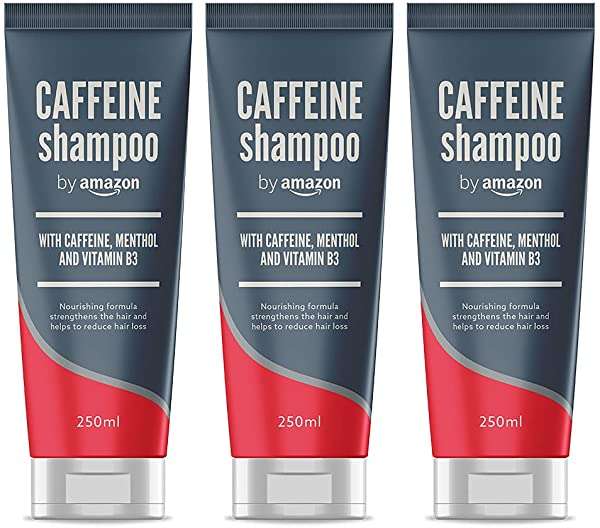 Comprar Pack x 3 Champú con cafeína by Amazon Pack x 3 Champú con cafeína by Amazon