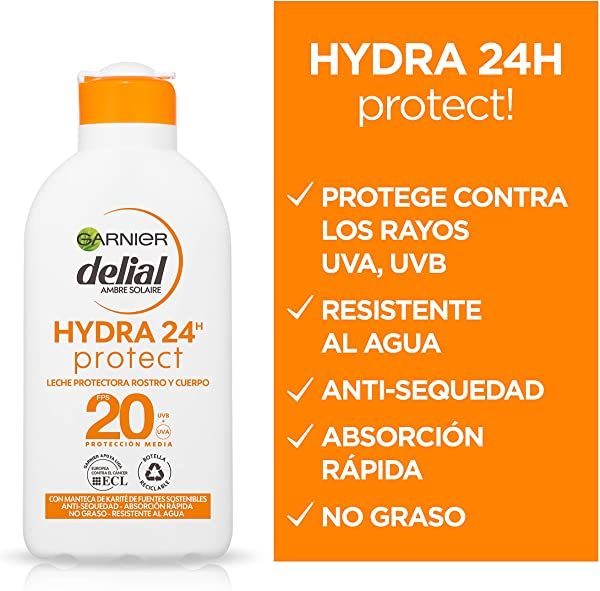 Solar Garnier Delial Hydra 24h Protect IP20