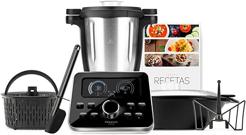Comprar Robot de Cocina multifunción Taurus Foodie + recetario Robot de Cocina multifunción Taurus Foodie + recetario