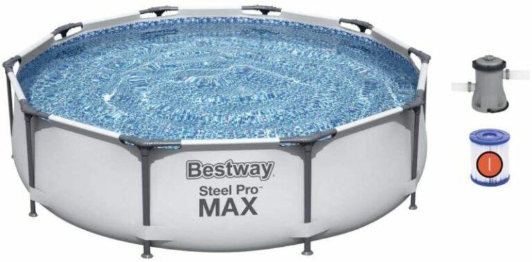 Piscina desmontable Bestway Steel Pro MAX™ de 3.05m x 76cm + Bomba filtrado