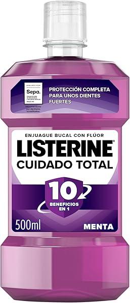 Enjuague Bucal LISTERINE Cuidado Total de 500 ml