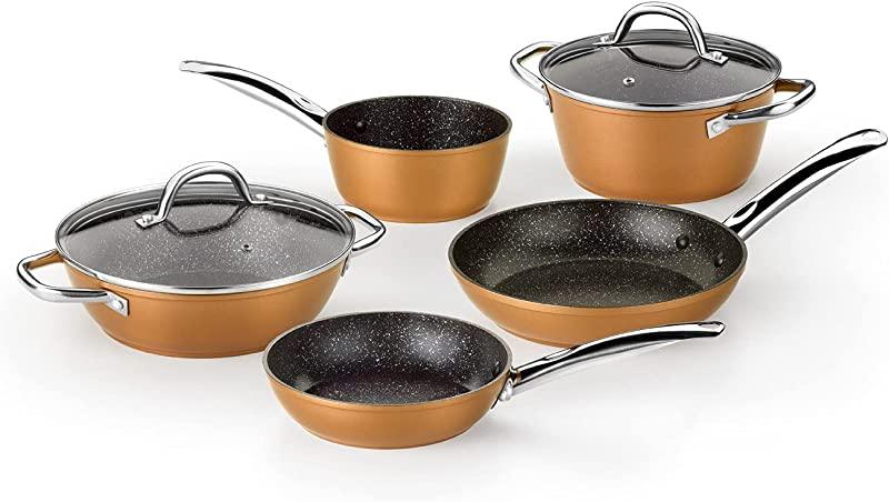 Batería de cocina Monix Cooper de 5 piezas