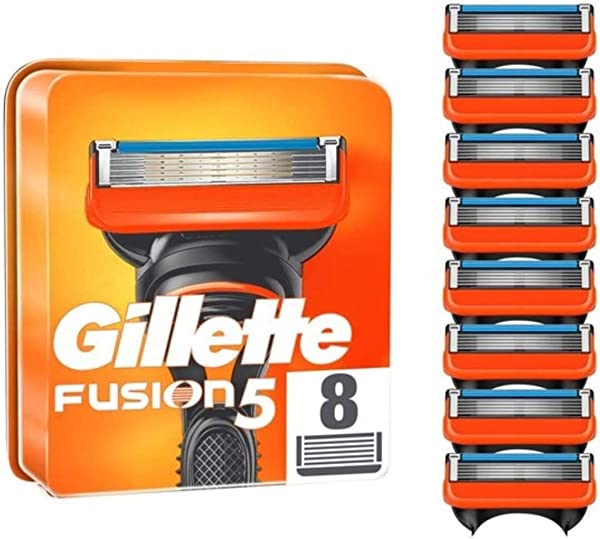 Pack 8 Recambios Gillette Fusion5