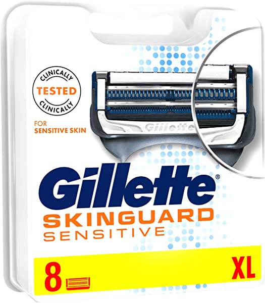 Pack x 8 Recambios Gillette Skinguard Sensitive