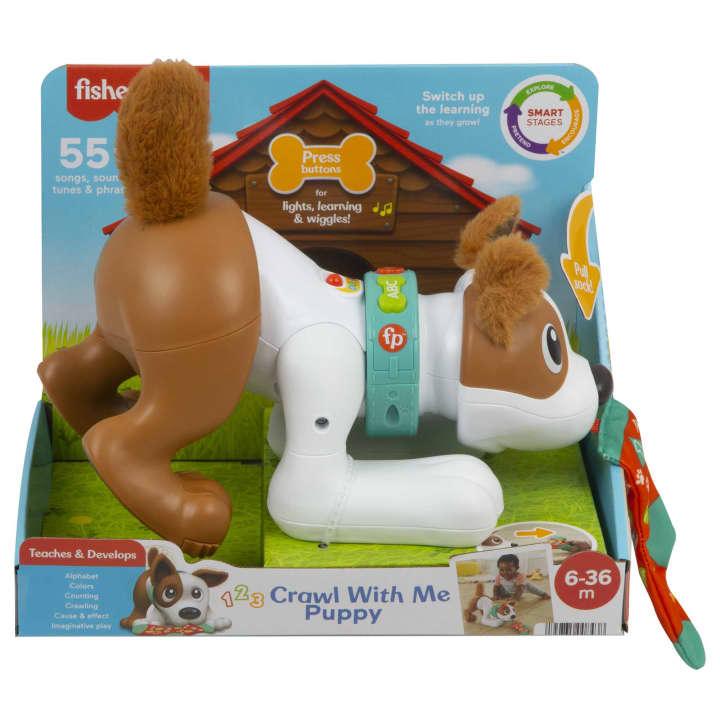 Fisher-Price Perrito 1 2 3 gatea conmigo 