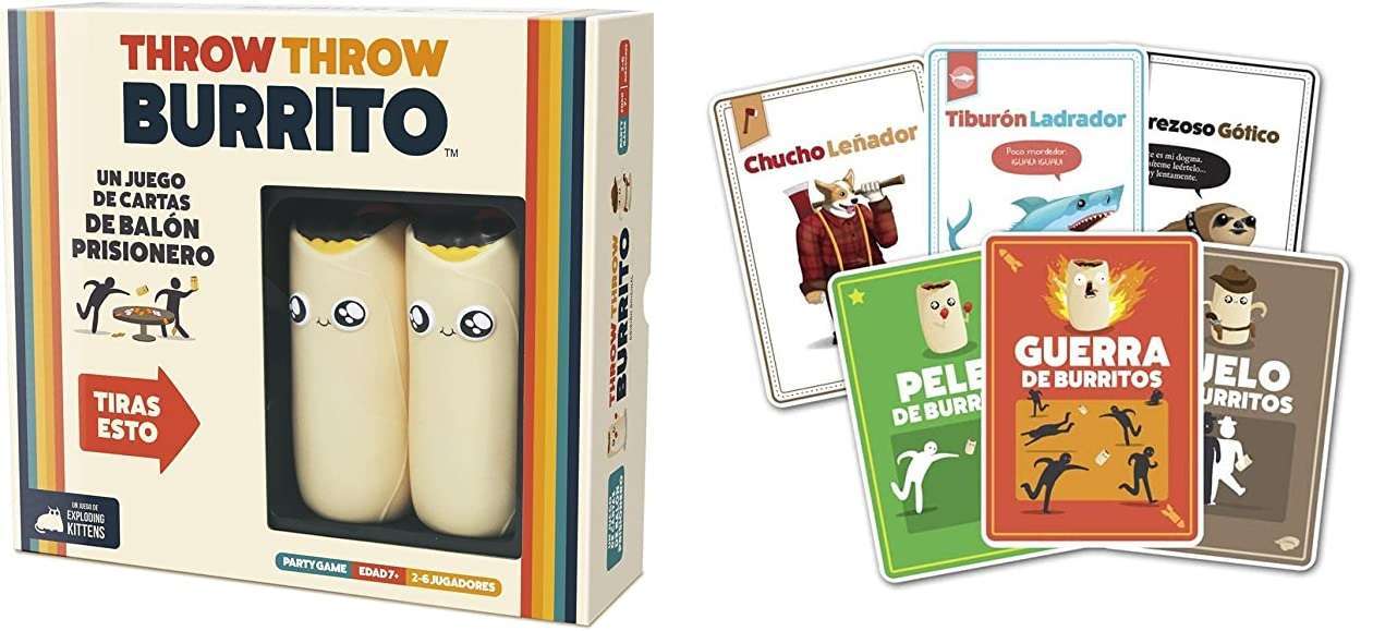 Comprar Throw Throw Burrito - Exploding Kittens Throw Throw Burrito - Exploding Kittens