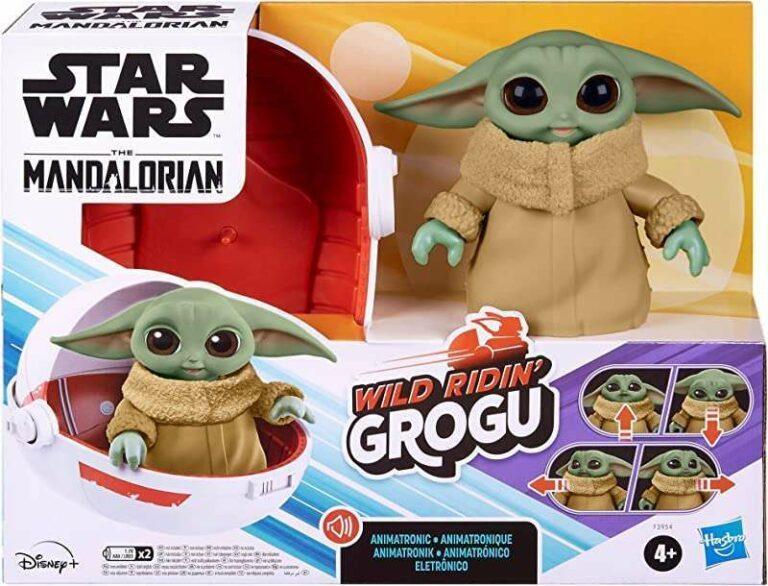 Hasbro Star Wars- Baby Yoda interactivo Wild Ridin’ Grogu