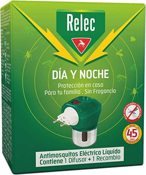 Antimosquitos Eléctrico Relec Día y Noche