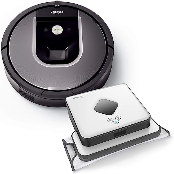 Set robot iRobot Roomba 960 + Braava 390T