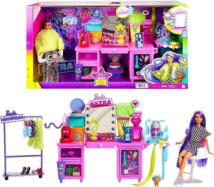 Comprar Barbie Extra Tocador Fashion con Muñeca Barbie Extra Tocador Fashion con Muñeca