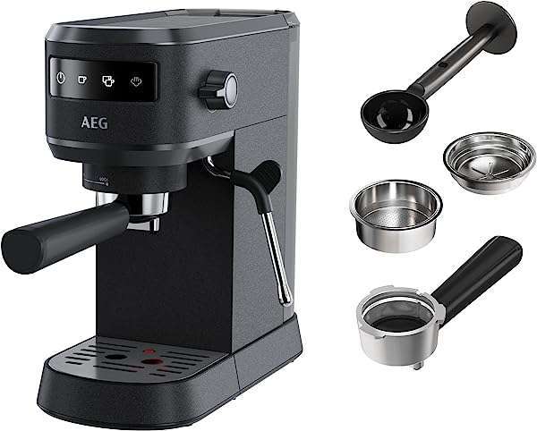 Cafetera Espresso Gourmet AEG EC6-1-6BST