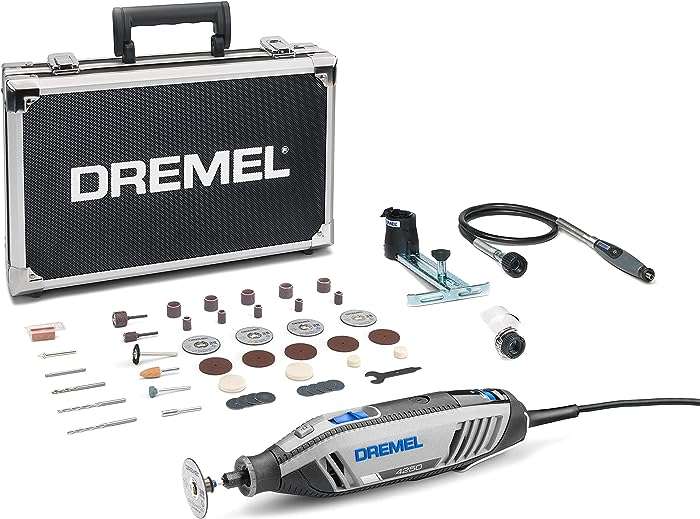 Dremel 4250 con 3 complementos y 45 accesorios