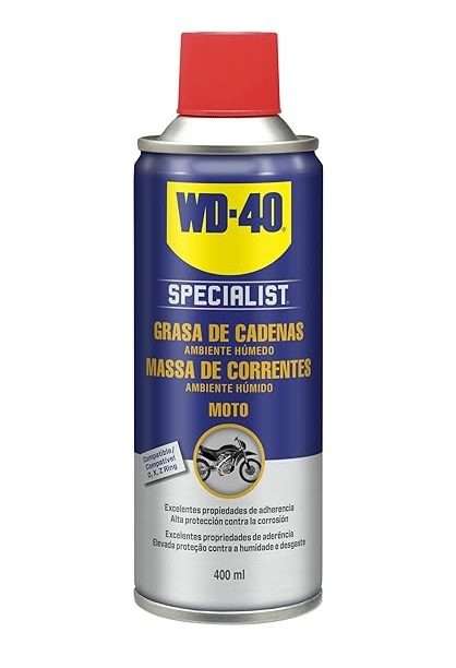 Grasa de Cadenas WD-40 Specialist Motorbike Ambiente Húmedo