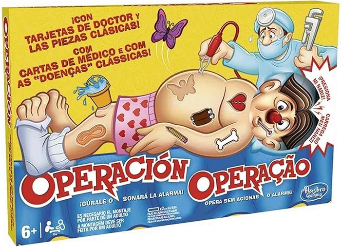 Juego de Mesa Operación Hasbro Gaming (B2176B09)