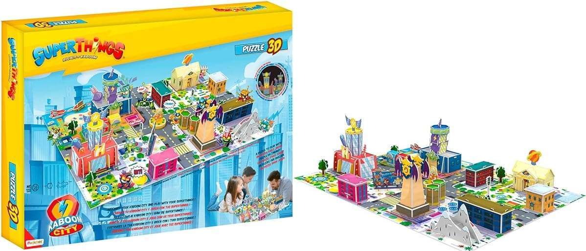 Puzzle 3D Superthings Kaboom City 2022 (Expansión)