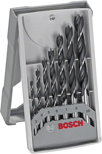 Set de 7 brocas Bosch Professional para madera